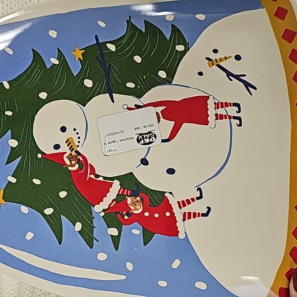 ⛄ Cookie plate NWT